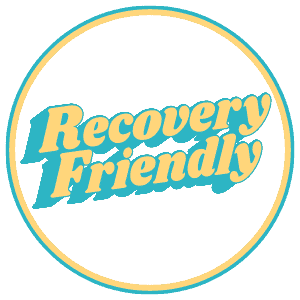 recovery friendly badge